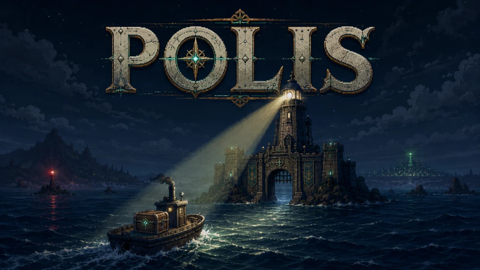 Banner do POLIS, protocolo determinístico de entrega de software e CLI em Go